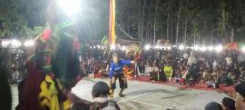 Sambut 1 Suro, Warga Disuguhi Jathilan dan Wayang Kulit
